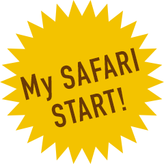 My SAFARI START！