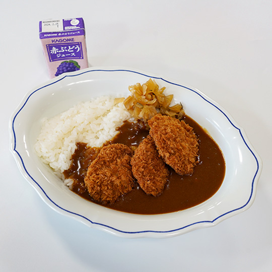 ヒレカツカレー