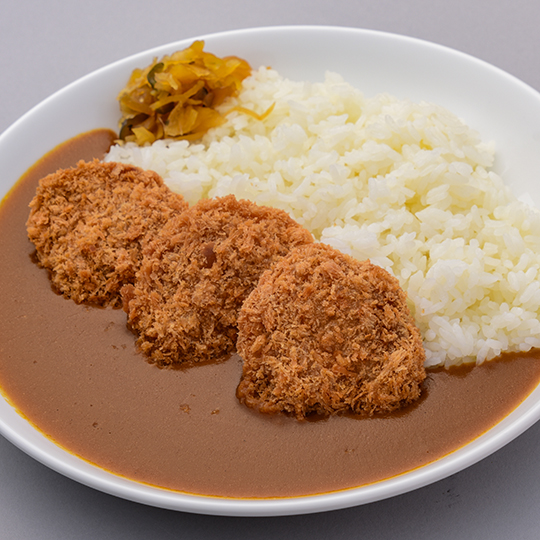 ヒレカツカレー