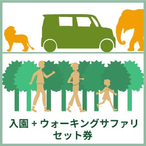 記事「「入園＋ウォーキングサファリ」のお得なプラン！（7月1日から）」の画像