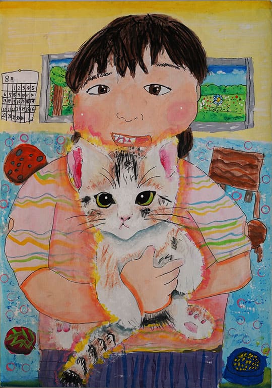 子ねことわたし