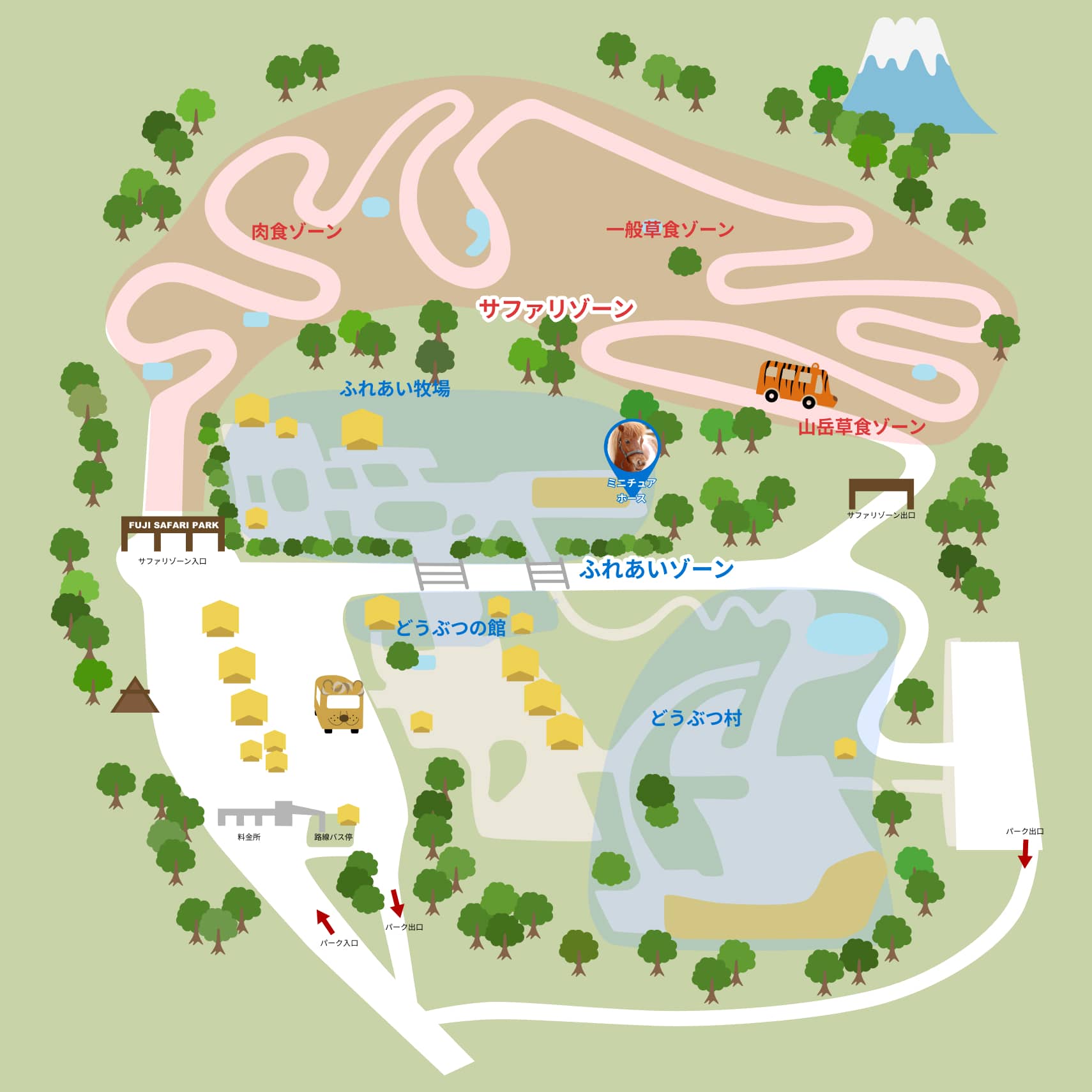園内ミニマップ