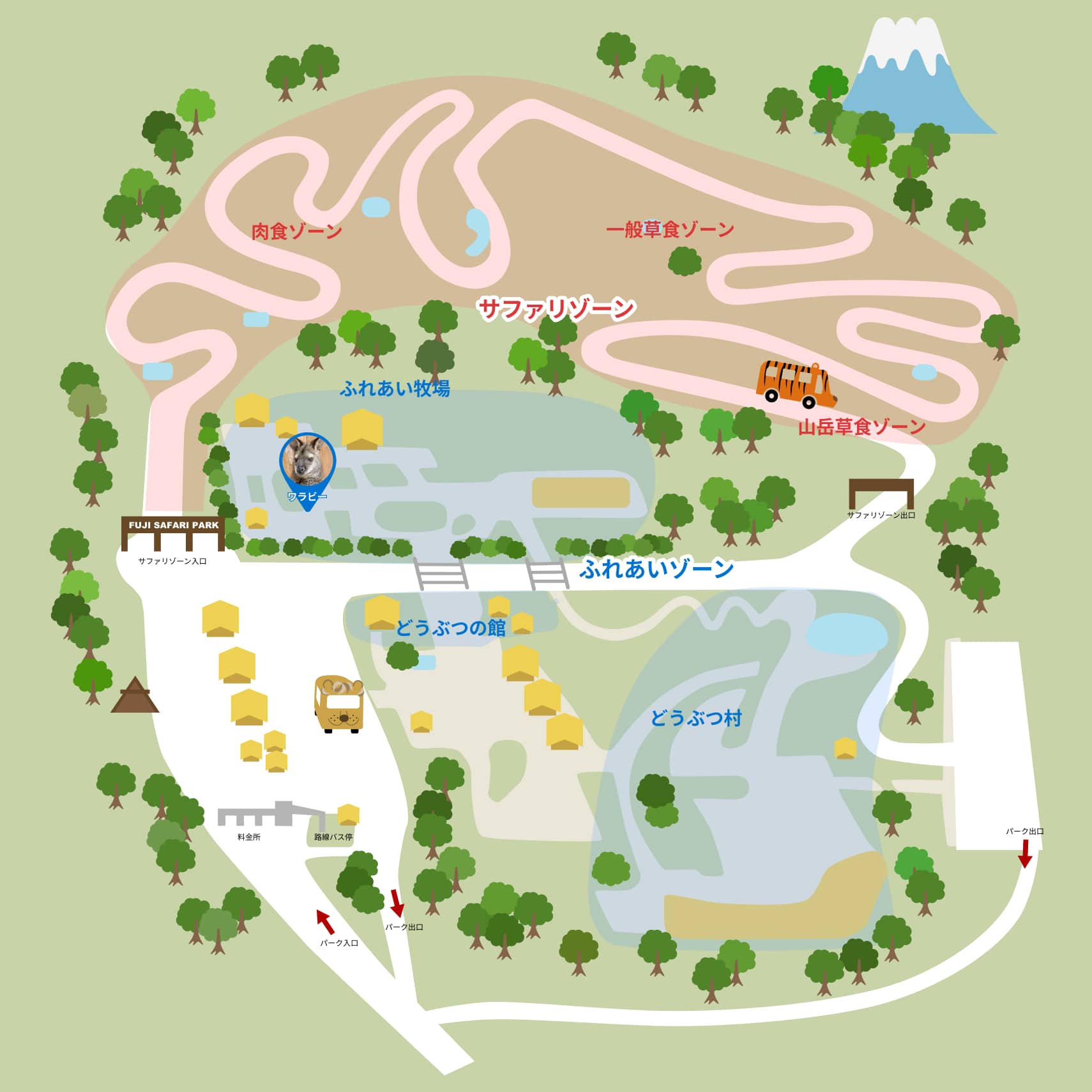 園内ミニマップ