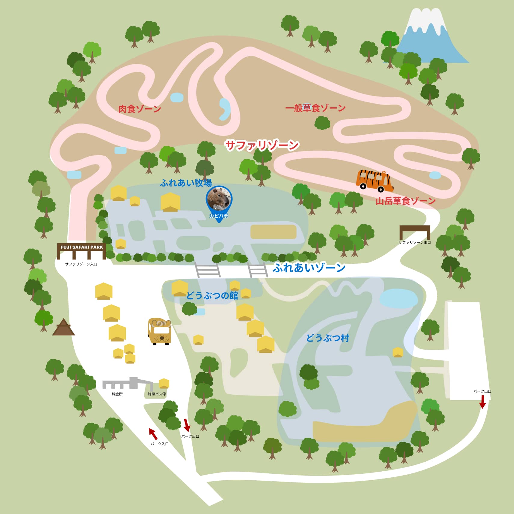 園内ミニマップ