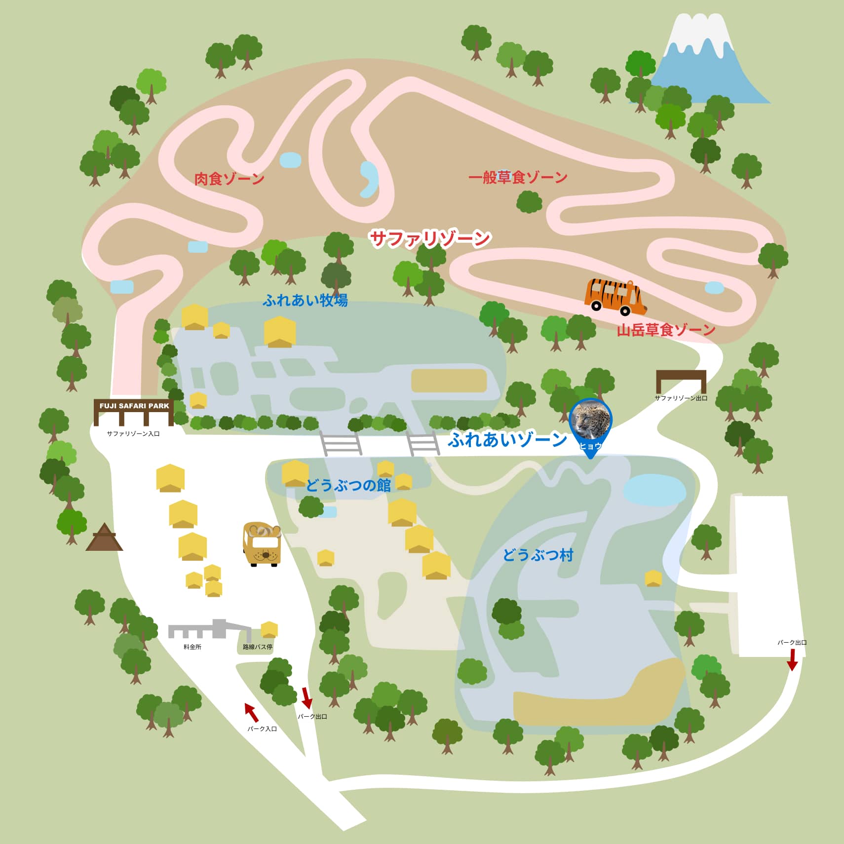 園内ミニマップ