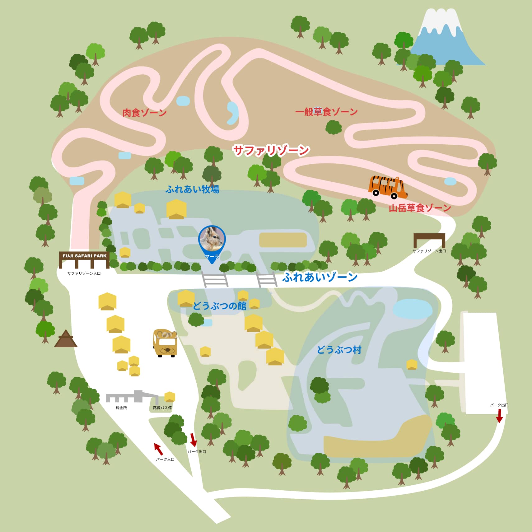園内ミニマップ