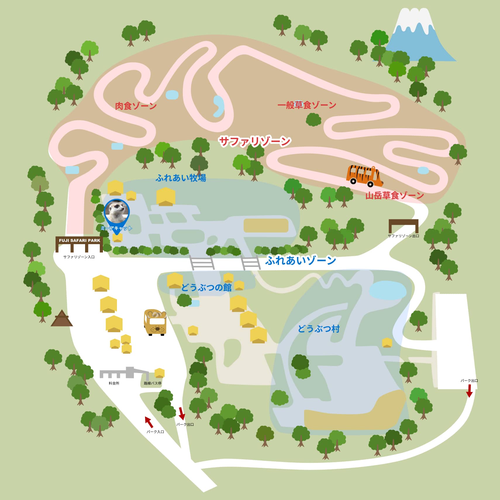 園内ミニマップ