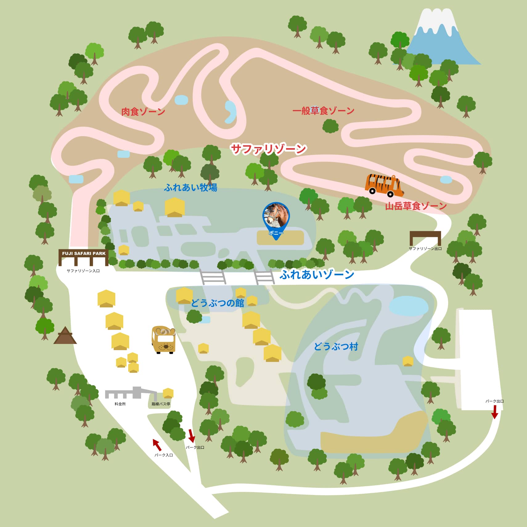 園内ミニマップ