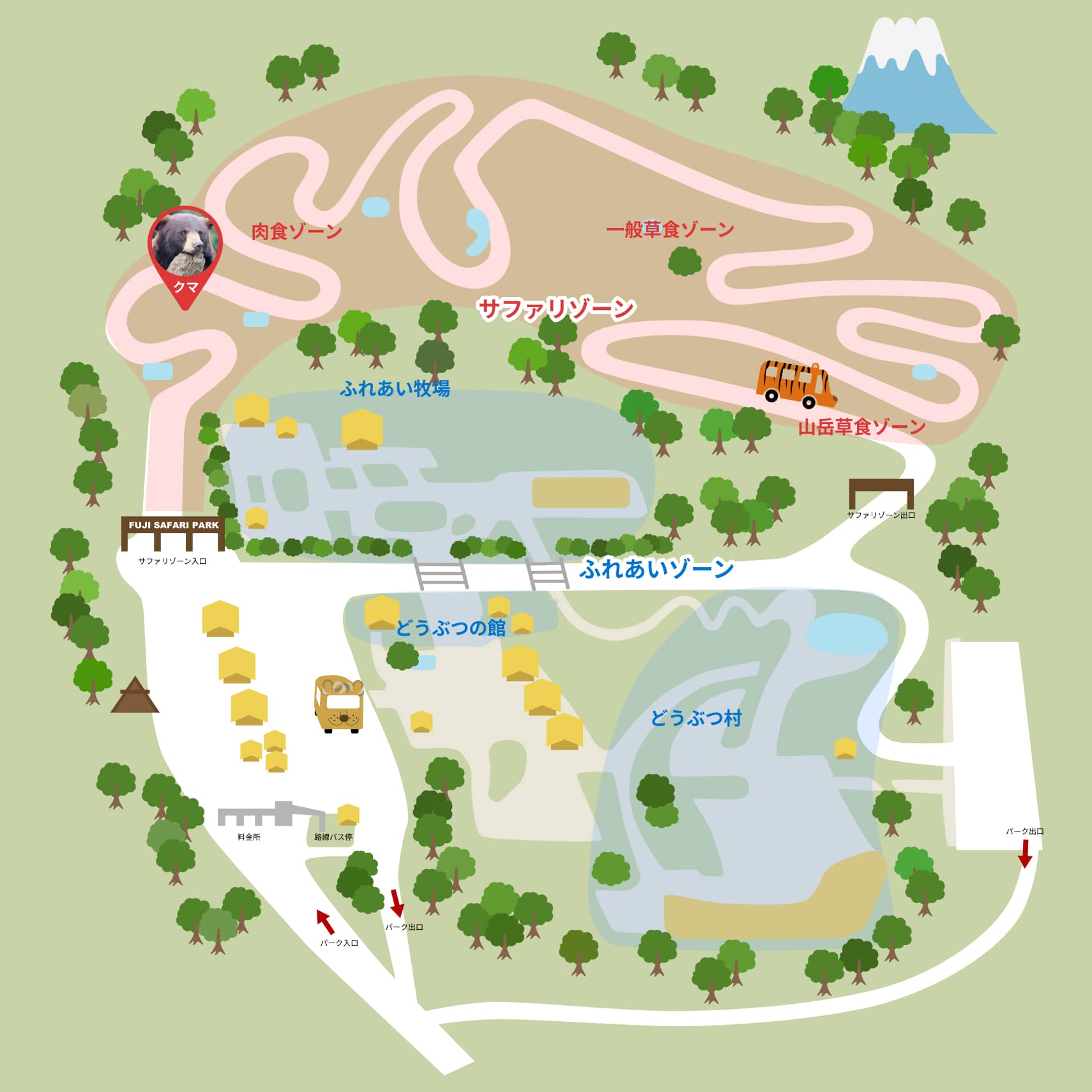園内ミニマップ