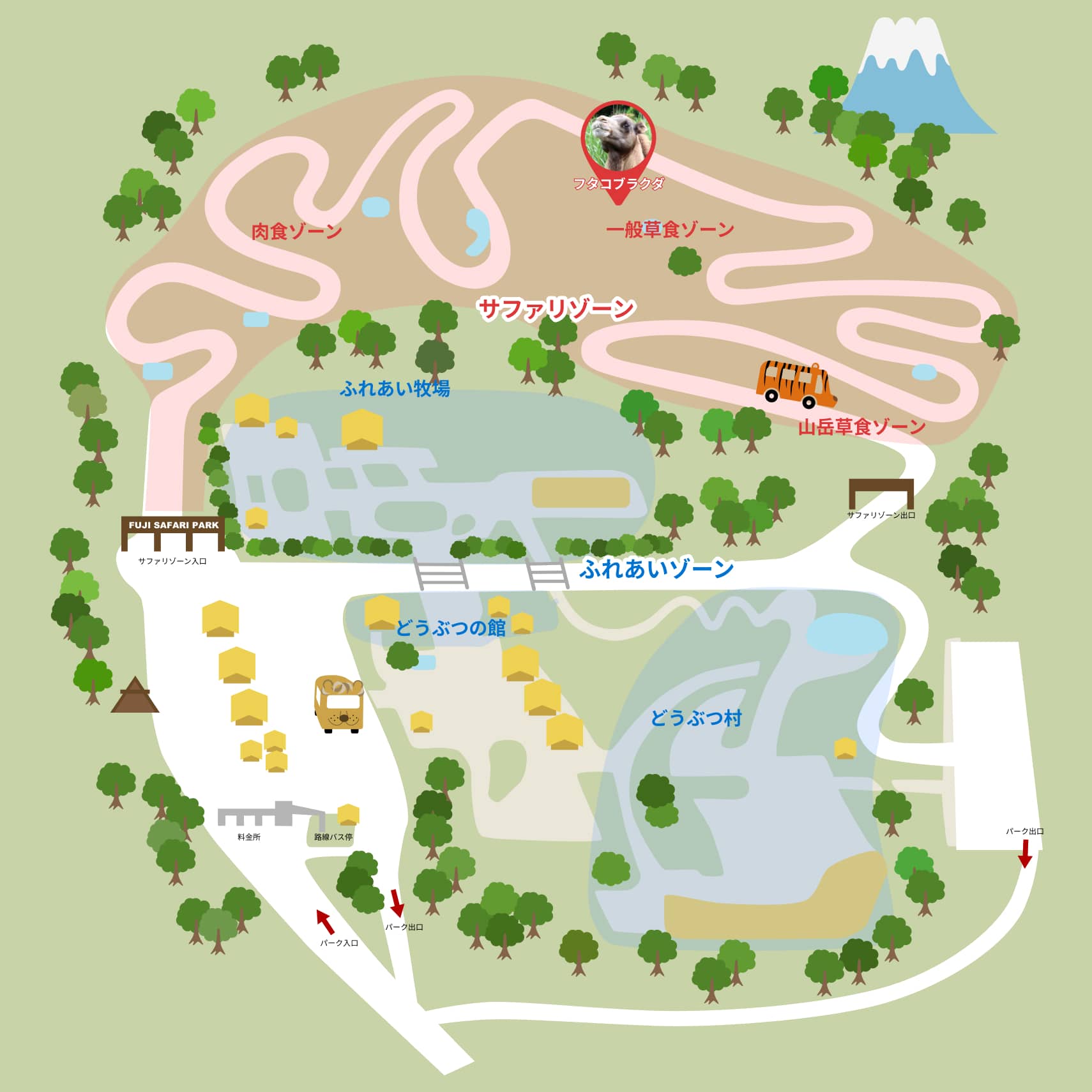 園内ミニマップ