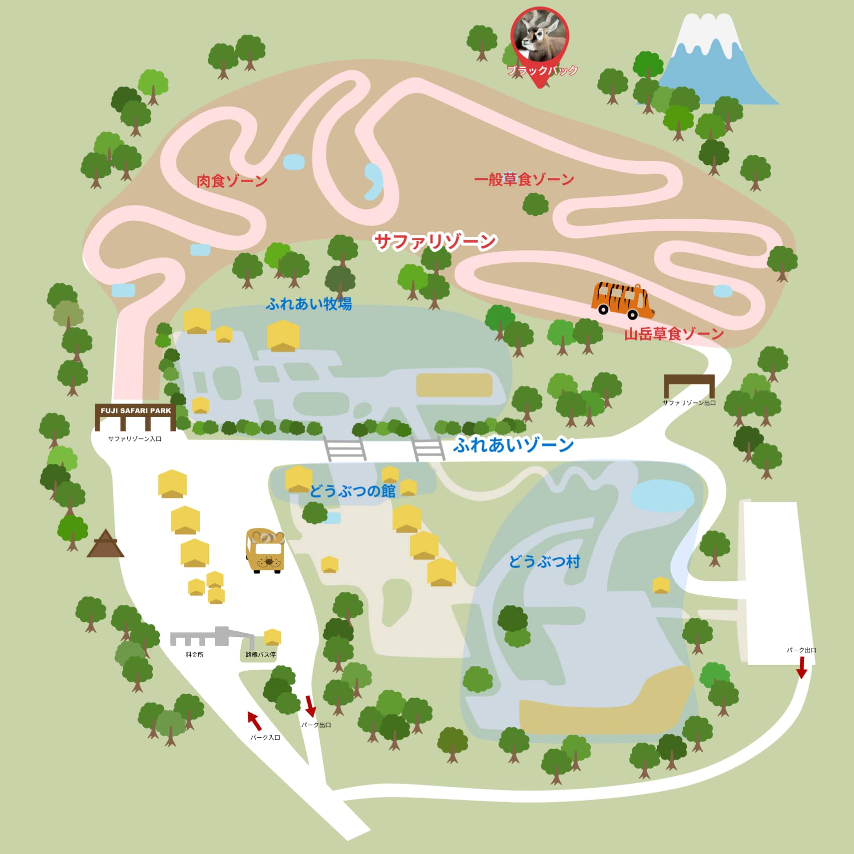 園内ミニマップ