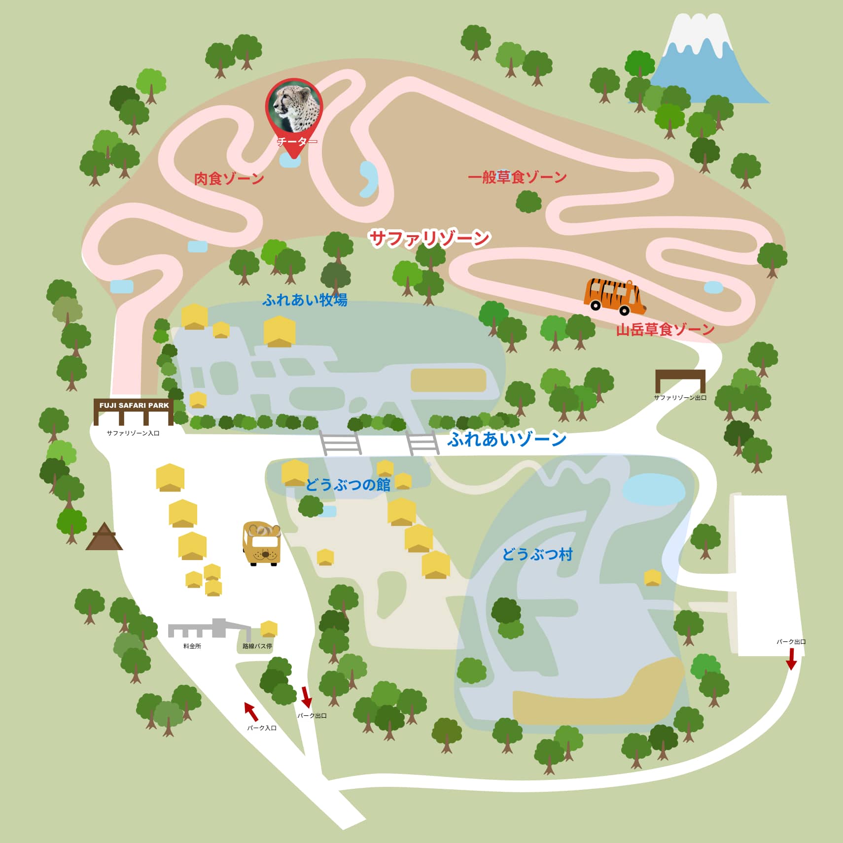 園内ミニマップ