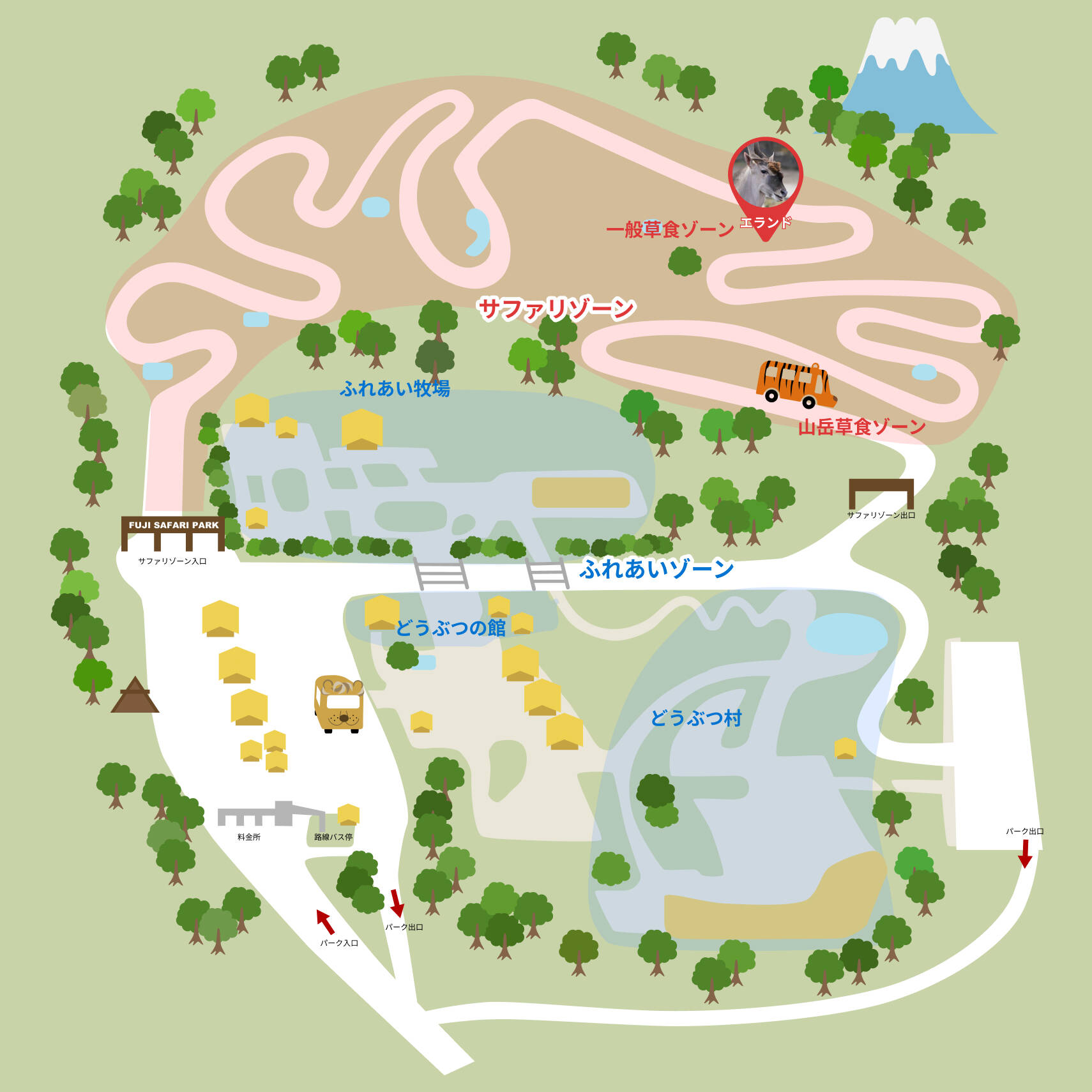 園内ミニマップ