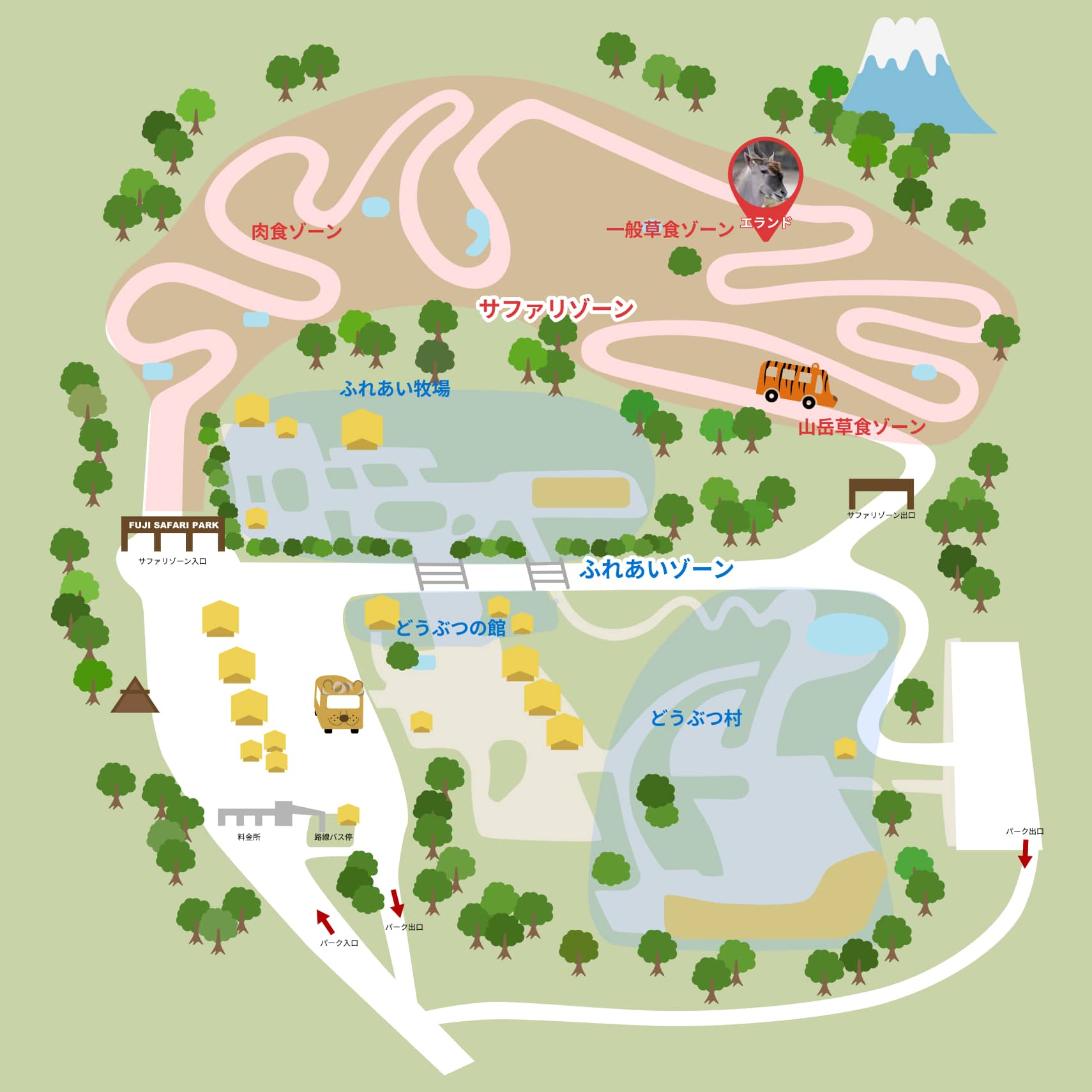 園内ミニマップ