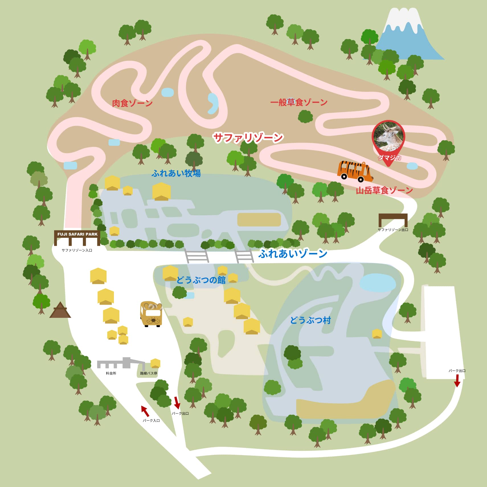 園内ミニマップ
