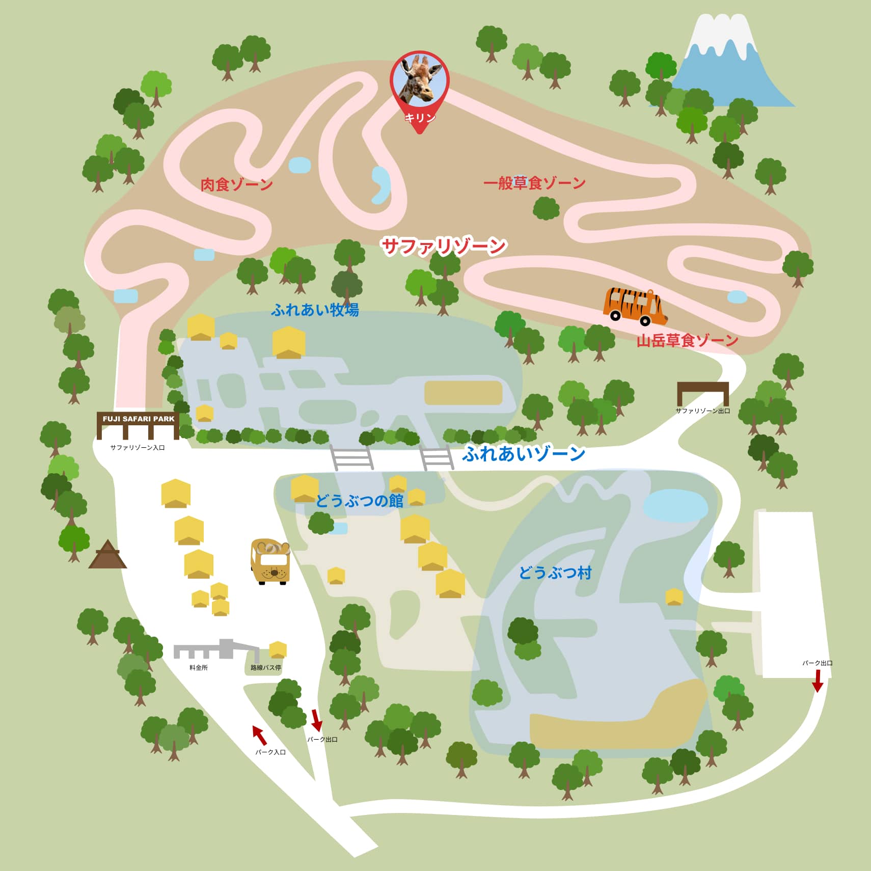 園内ミニマップ