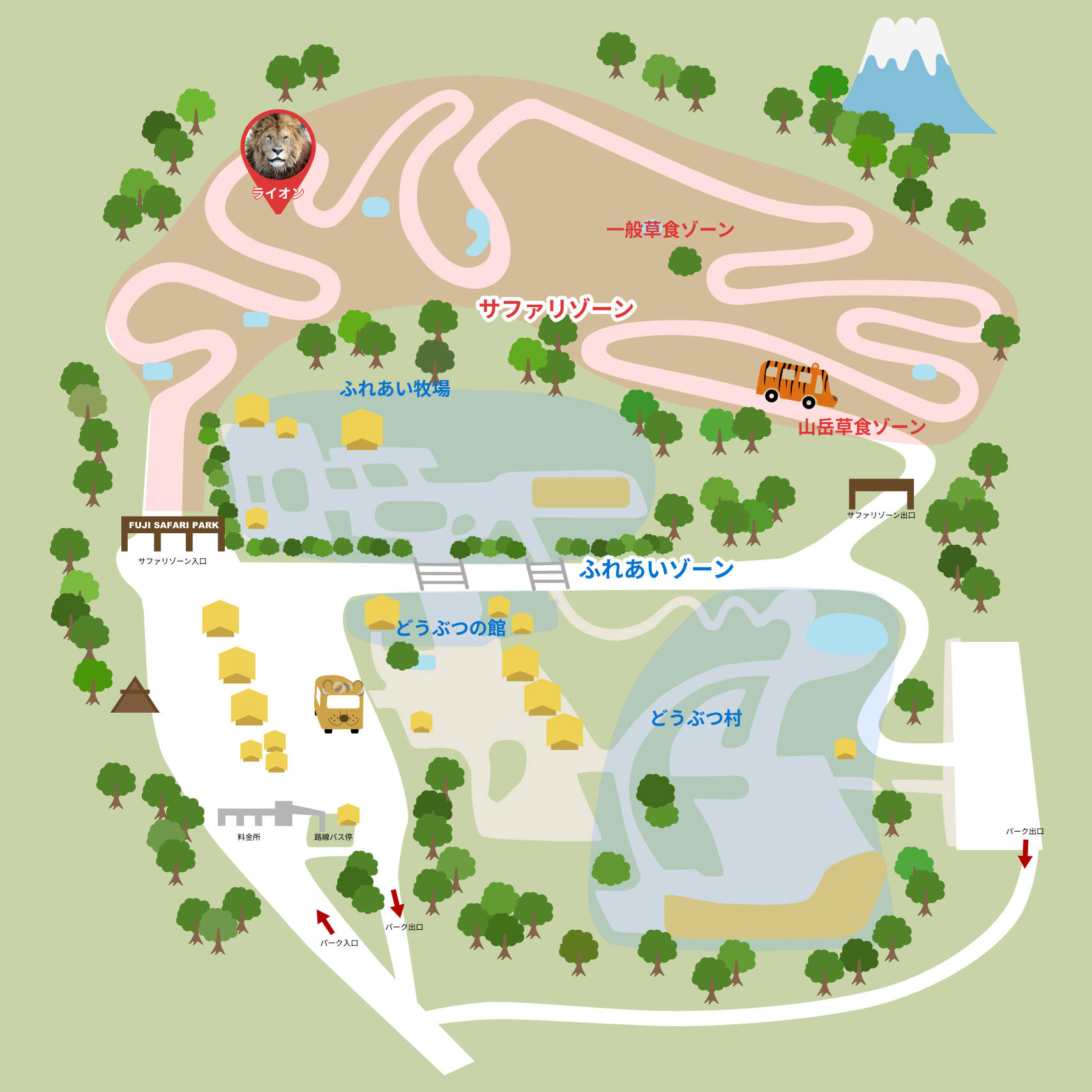 園内ミニマップ
