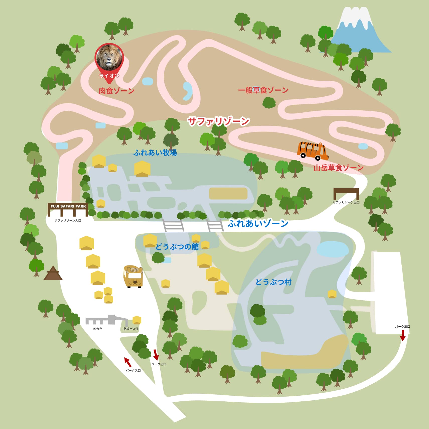 園内ミニマップ