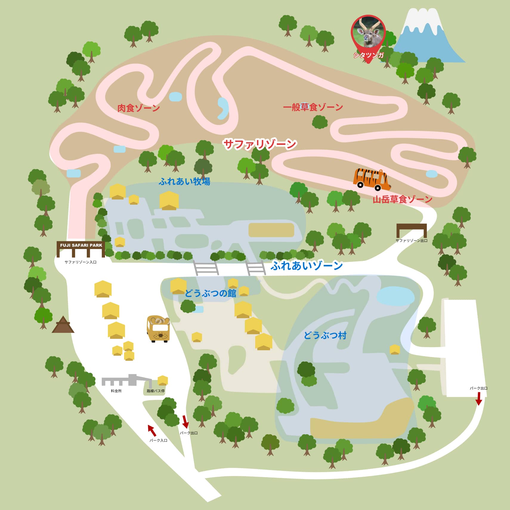 園内ミニマップ