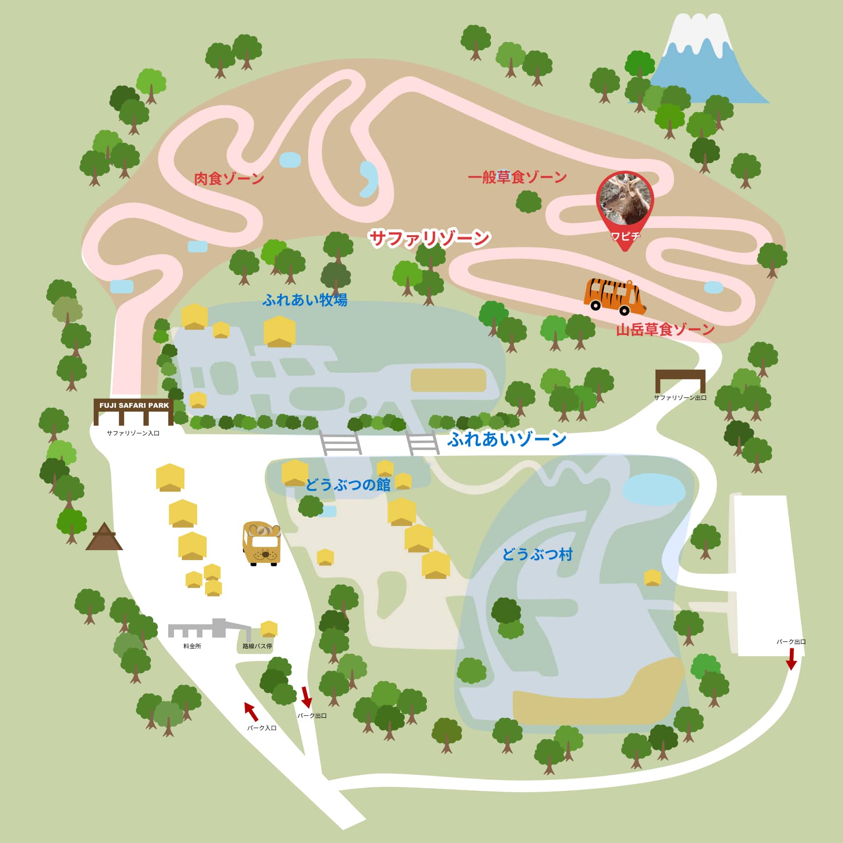 園内ミニマップ