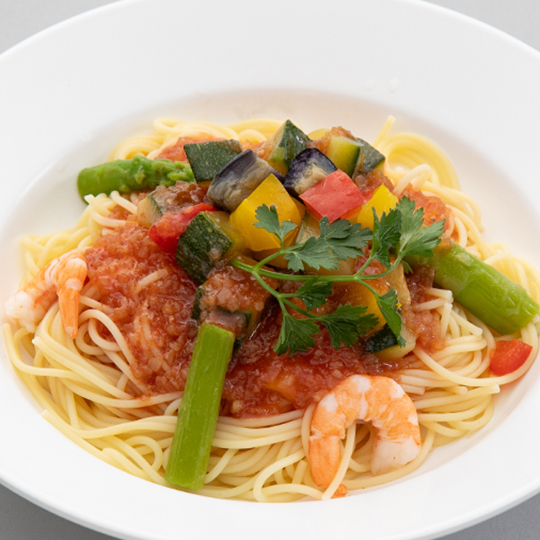 冷製パスタ（トマト）