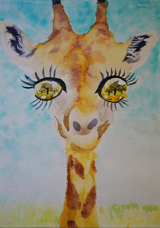 キリンが見るせかい