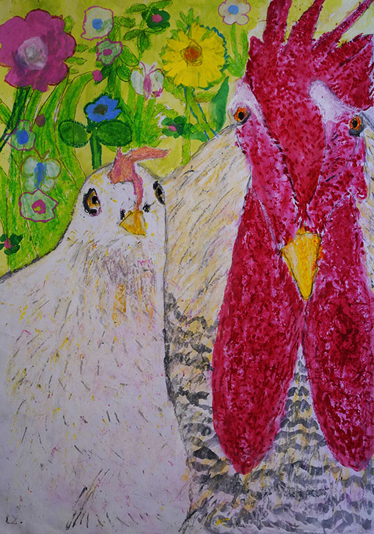 ぼくのクロちゃんとシロちゃん