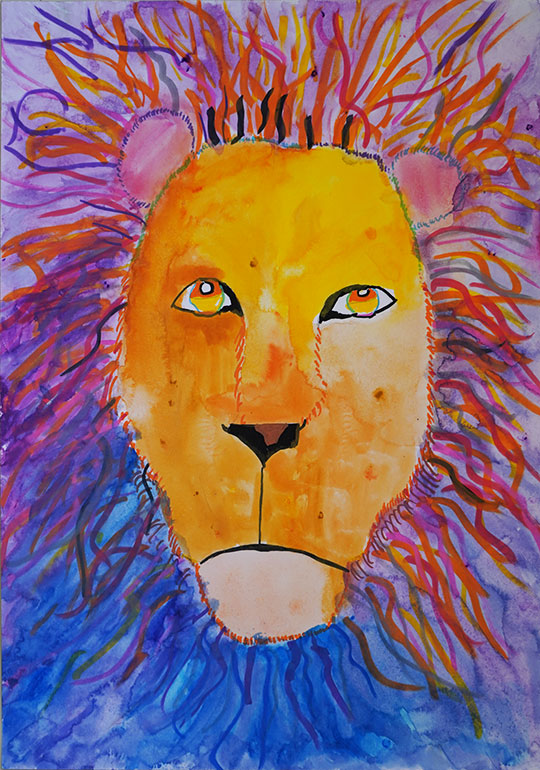 たのもしいライオン