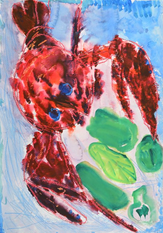 ザリガニさんかったよ