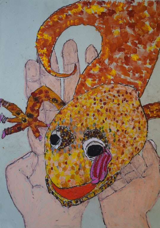 わたしのいえのやもりさん