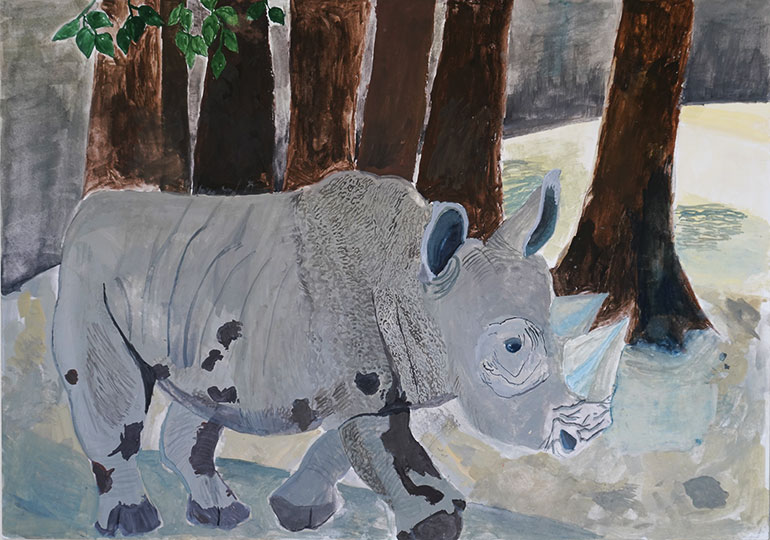 するどいつのに大きな体