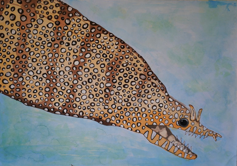 ほんとうはやさしいトラウツボ