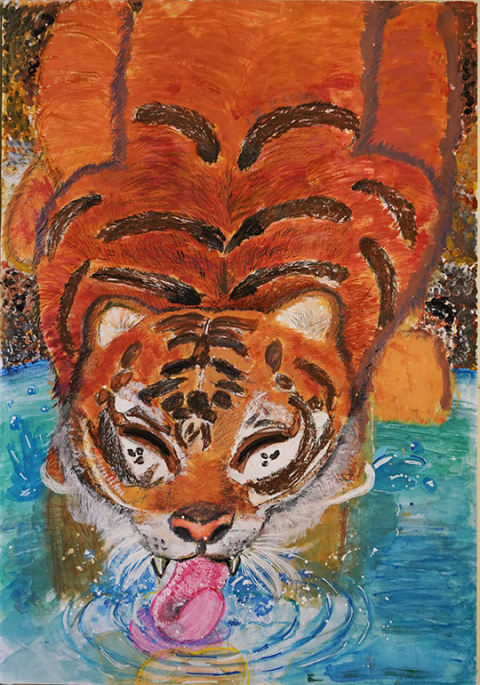 べろん！幸せだなあ！