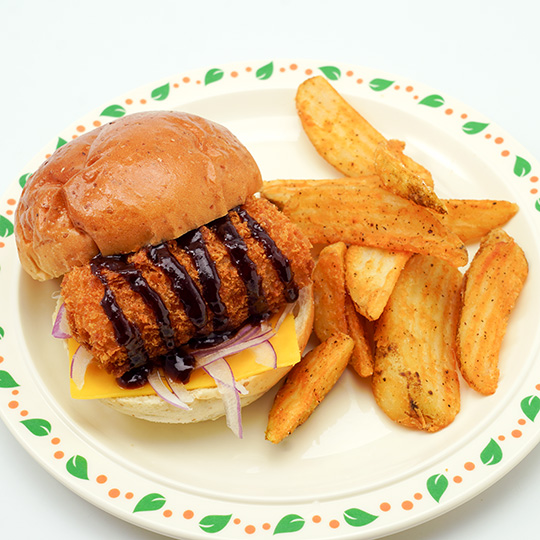 グラタンコロッケバーガー