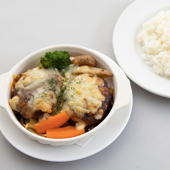 煮込みハンバーグ(ライス付)