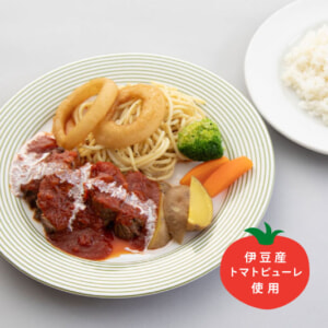 記事「ビーフシチュー(トマトソース)ライス付」の画像