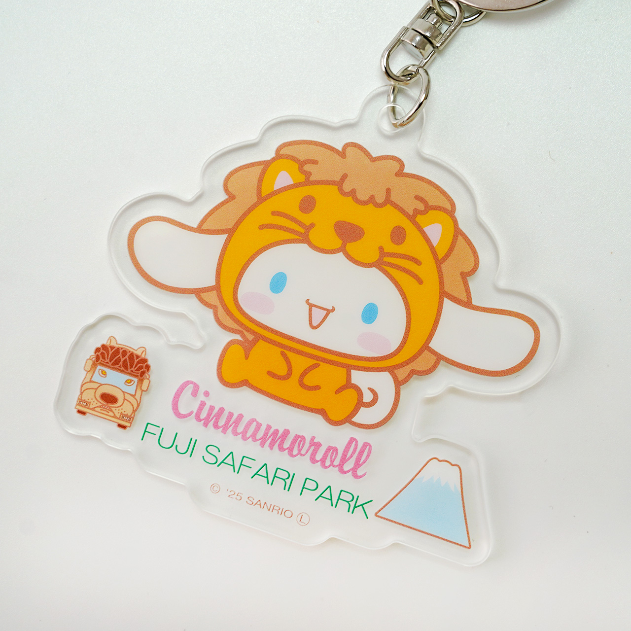 富士山シナモロールアクリルキーホルダー