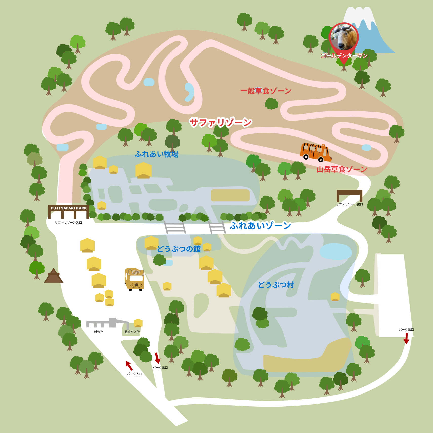 園内ミニマップ