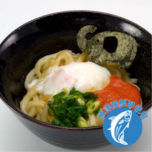 記事「明太釜玉うどん」の画像