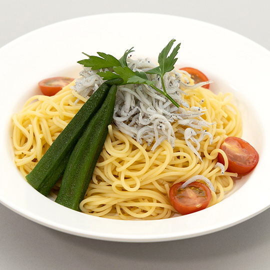 冷製パスタ(大葉ソース)